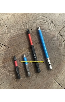 Kulkoni Kaydırmaz Vida Sıkma Ucu Ph2-50m 100m İmpact Yıldız Bits Uç Cobalt