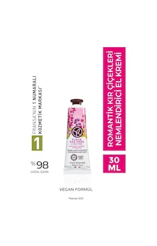 Yves Rocher El Kremi- Nemlendirici Besleyici Romantik Kır Çiçekleri - Vegan -30ml Yves Rocher El Kremi- Nemlendirici Besleyici Romantik Kır Çiçekleri - Vegan -30ml