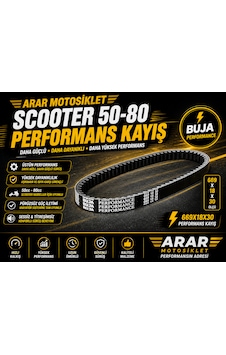 Scooter 50-80 Performans Hız Kayış Buja 669x18x30 Arr3050 Scooter 50-80 Performans Hız Kayış Buja 669x18x30 Arr3050
