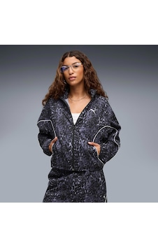 Puma Sport Animal Kadın Ceket 694004-35 Mor Puma Sport Animal Kadın Ceket 694004-35 Mor