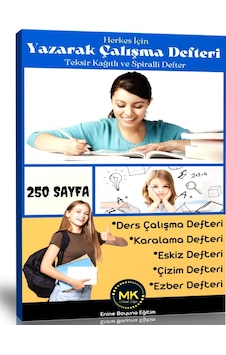 Yazarak Çalışma Defteri (Teksir Kağıtlı)