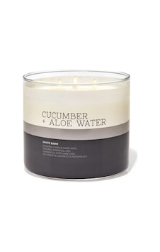 Bath & Body Works Cucumber & Aloe Water Büyük Mum 411 G Çok Renkli Bath & Body Works Cucumber & Aloe Water Büyük Mum 411 G Çok Renkli