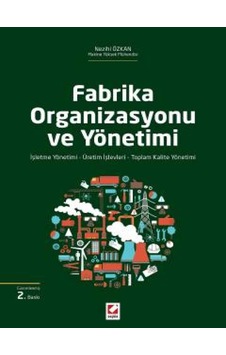 Fabrika Organizasyonu ve Yönetimi İşleme Yönetimi – Üretim İşlevleri – Toplam Kalite Yönetimi Fabrika Organizasyonu ve Yönetimi İşleme Yönetimi – Üretim İşlevleri – Toplam Kalite Yönetimi
