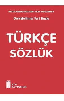 Ata Yayıncılık Türkçe Sözlük (Plastik Kapak) Ata Yayıncılık Türkçe Sözlük (Plastik Kapak)