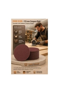12 Adet 2000 Kum Yuvarlak Cırtlı Zımpara Diski 115 Mm Deliksiz Zımpara Kağıdı 723227 Str-mn346 12 Adet 2000 Kum Yuvarlak Cırtlı Zımpara Diski 115 Mm Deliksiz Zımpara Kağıdı 723227 Str-mn346