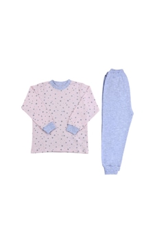 Sebi Bebe Yıldızlı Pijama Takım 9165 Pembe Sebi Bebe Yıldızlı Pijama Takım 9165 Pembe
