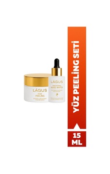 Lágus Gül Tozlu Cilt Yenileyici ve Ölü Deri Arındırıcı Yüz Peeling Seti Lágus Gül Tozlu Cilt Yenileyici ve Ölü Deri Arındırıcı Yüz Peeling Seti