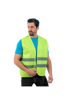 Iş Yeleği Ikaz Yeleği Reflektörlü Fosforlu Yelek Iş Güvenliği Iş Yeleği Ikaz Yeleği Reflektörlü Fosforlu Yelek Iş Güvenliği