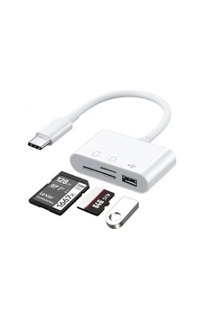 Alfais 5232 Usb Type C To Sd Microsd Tf Kart Okuyucu Usb 3in1 Çevirici Dönüştürücü Adaptör Sku: Zeus8690010080165