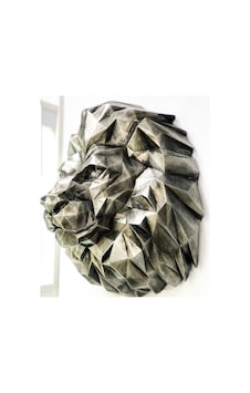 KÜBİK ASLAN BAŞI DUVAR SÜSÜ DD162-4