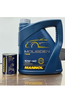 Motorx 10W40 Molibden Takviyeli Yüksek Performanslı 5L Motor Yağı + Etkili Duman Kesici Motor Katkısı