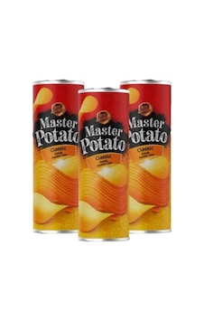 Potato Original Cips 160 Gr 3 Adet Potato Original Cips 160 Gr 3 Adet