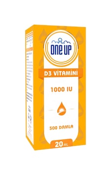 One Up D3 Vitamini 1000 Iu 20 Ml Damla Aromasiz One Up D3 Vitamini 1000 Iu 20 Ml Damla Aromasiz
