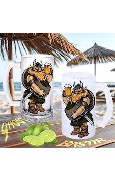 Vikingler Buzlu Ya Da Buzsuz Bira Bardağı 022 Vikingler Buzlu Ya Da Buzsuz Bira Bardağı 022