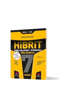 7. Sınıf Hibrit Sosyal Bilgiler Soru Bankası-bağlam Temelli Sorular Ve Güncel Müftedat 7. Sınıf Hibrit Sosyal Bilgiler Soru Bankası-bağlam Temelli Sorular Ve Güncel Müftedat