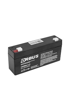 Sh Orbus 6 Volt 3.2 Amper Akü Orb6-3.2 125x33x60 Mm Najmaddin Sh Orbus 6 Volt 3.2 Amper Akü Orb6-3.2 125x33x60 Mm Najmaddin
