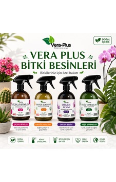 Vera Plus Bitki Besinleri 4 Lü Set Çiçekli Bitki, Kaktüs Sukulent, Orkide Ve Yeşil Yapraklı Bitki Besini 500 Ml Vera Plus Bitki Besinleri 4 Lü Set Çiçekli Bitki, Kaktüs Sukulent, Orkide Ve Yeşil Yapraklı Bitki Besini 500 Ml