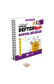 6. Sınıf Sosyal Bilgiler Öğreten Defter Ve Telefon Standı 6. Sınıf Sosyal Bilgiler Öğreten Defter Ve Telefon Standı