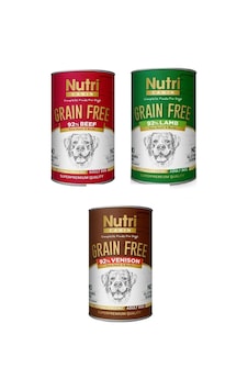 Nutri Canin Tahılsız 3 Çeşit Karma Köpek Konserve 3 x 400 G Nutri Canin Tahılsız 3 Çeşit Karma Köpek Konserve 3 x 400 G