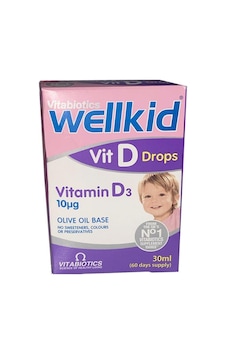 Vitabiotics Wellkid Vit D Drops Vitamin D3 30 Ml Vitabiotics Wellkid Vit D Drops Vitamin D3 30 Ml