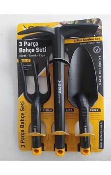 3120 Plastik Bahçe Seti 3 Parça