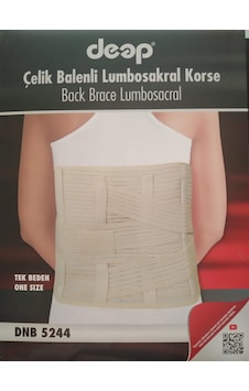 Deep DNB 5244 Çelik Balenli Lumbosakral Korse Deep DNB 5244 Çelik Balenli Lumbosakral Korse