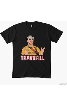 Flood Of Style Travball Travis Head Erkek Kadın Tişörtü %100 Pamuklu Tişörtler 3xs-3xl Üstler 1224-3 Siyah Flood Of Style Travball Travis Head Erkek Kadın Tişörtü %100 Pamuklu Tişörtler 3xs-3xl Üstler 1224-3 Siyah