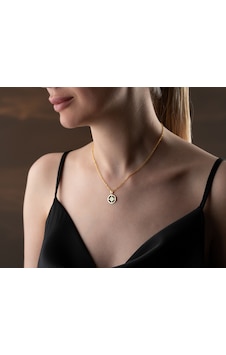 925 Ayar Özel Pırlanta Kutup Yıldızı Kolye Gold,rodaj,rose 925 Ayar Özel Pırlanta Kutup Yıldızı Kolye Gold,rodaj,rose