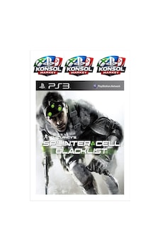 Tom Clancy's Splinter Cell Blacklist - Playstation 3 Oyunu Açılmış