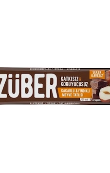 Züber Meyve Barı 40 Gr Fındık Ve Kakaolu Züber Meyve Barı 40 Gr Fındık Ve Kakaolu