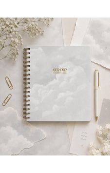 Keskin Color 19x21 Cm Spiralli Süresiz Akademik Ajanda Bulut Gri Keskin Color 19x21 Cm Spiralli Süresiz Akademik Ajanda Bulut Gri