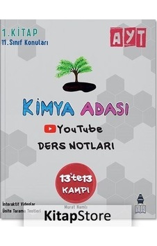 Kimya Adası Ayt Kimya Youtube Ders Notları 1.kitap / Kolektif