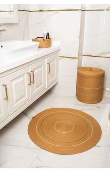 Kaan Home 3'lü Takım Banyo Paspası , Kirli Çamaşır Sepeti , Banyo Sepeti Banyo Takımı Bej Kaan Home 3'lü Takım Banyo Paspası , Kirli Çamaşır Sepeti , Banyo Sepeti Banyo Takımı Bej