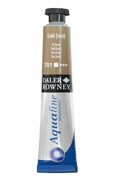 Daler Rowney Aquafine Tüp Sulu Boya 8ml - 701 Gold ımit Daler Rowney Aquafine Tüp Sulu Boya 8ml - 701 Gold ımit