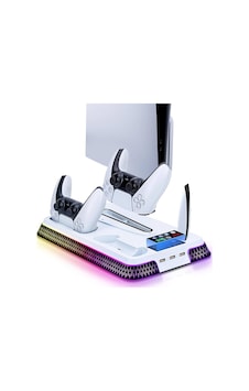 Ps5 Soğutma Standı İstasyonu Ps5 Pro/slim Rgb Ve Turbo Fan Playstation 5 Çift Şarj Aksesuar Kiti Ps5 Soğutma Standı İstasyonu Ps5 Pro/slim Rgb Ve Turbo Fan Playstation 5 Çift Şarj Aksesuar Kiti