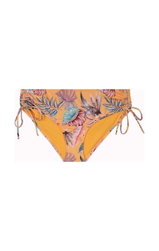 İpli Yan Bağcıklı Bikini Altı Düz Kesim Turuncu İpli Yan Bağcıklı Bikini Altı Düz Kesim Turuncu