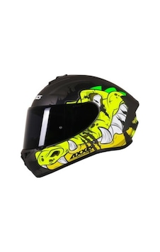 Axxis Draken Trooper Matt Fluo Yellow Motosiklet Kaskı Axxis Draken Trooper Matt Fluo Yellow Motosiklet Kaskı