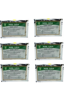 Krk Gıda Yeşil Toz Gıda Boyası 6 x 9 G