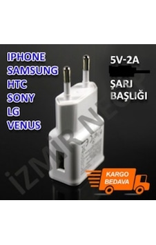 Şarjlı 5V 2 Amper Adaptör