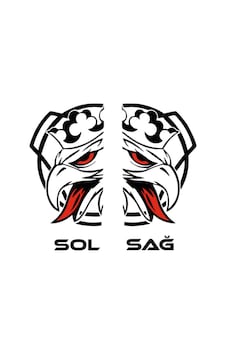 Scania Sticker, 20cm X 30cm Sağ Ve Sol Takım Scania Sticker, 20cm X 30cm Sağ Ve Sol Takım