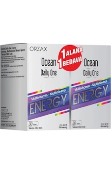 Ocean Daily One Energy Multivitamin-multimineral Koenzim Q10 Ginseng 30+30 Tablet Ocean Daily One Energy Multivitamin-multimineral Koenzim Q10 Ginseng 30+30 Tablet