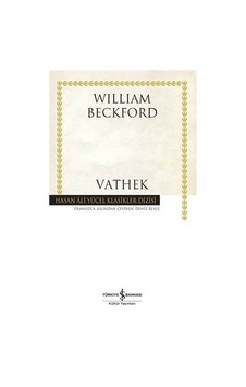 Vathek Ciltli / William Beckford Vathek Ciltli / William Beckford