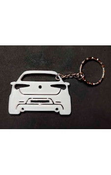 Alfa Romeo Giulietta Anahtarlık Plastik 3d Beyaz Alfa Romeo Giulietta Anahtarlık Plastik 3d Beyaz