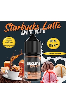 Nuclear 30 Ml Dıy Kit Starbucks Latte Gıda Aroması 6 Ml Aroma İçerir Nuclear 30 Ml Dıy Kit Starbucks Latte Gıda Aroması 6 Ml Aroma İçerir