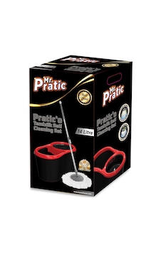 Mr. Pratic Pratic'o Temizlik Seti Siyah 14 L Mr. Pratic Pratic'o Temizlik Seti Siyah 14 L