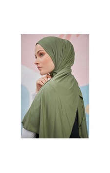 Ardün Hijab Yeşil Luxury Penye Şal Yeşil - 665598493 Yeşil