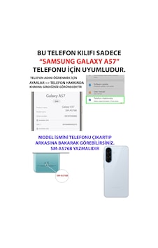Samsung Galaxy A57 Uyumlu Mor Ve Pembe Papatya Baskılı Silikon Kılıf Samsung Galaxy A57 Uyumlu Mor Ve Pembe Papatya Baskılı Silikon Kılıf
