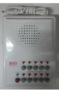 Boci Bocci 10 Lu Merkezi Diafon + 10 Adet Şube