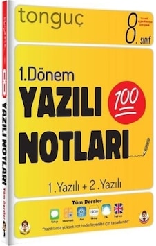 8.Sınıf Yazılı Notları 1.Dönem 1+2. Yazılı - Tonguç Akademi 8.Sınıf Yazılı Notları 1.Dönem 1+2. Yazılı - Tonguç Akademi