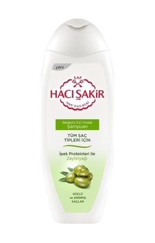 Hacı Şakir Zeytinyağlı Şampuan 500 ML Hacı Şakir Zeytinyağlı Şampuan 500 ML